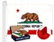 California State Flag 210D Embroidered Polyester 3x5 Ft - Double Sided 3ply